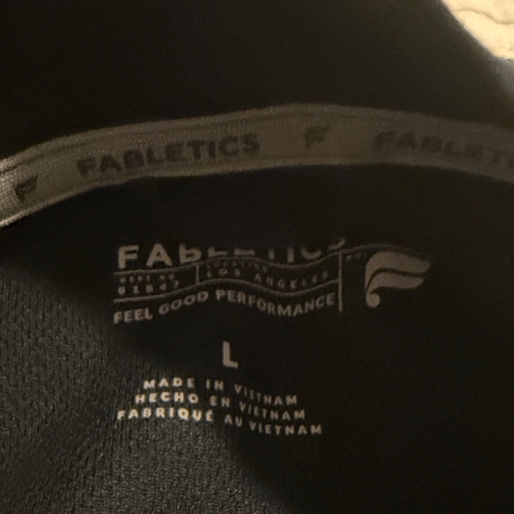 Fabletics Black Foundation Scrub Jacket - image 2